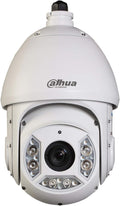 Dahua cámara domo IP PTZ profesional - Resolución de 4 MP con vídeo H265 - Zoom óptico 30X y seguimiento de vehículos - Visión nocturna hasta 100 m