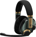 EPOS H3Pro Hybrid auriculares gaming - Diseño inalámbrico híbrido en color verde - Cancelación activa de ruido y mezcla de audio - Micrófono y conexión de 3.5 mm para PC