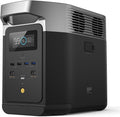 EcoFlow DELTA 2 estación de energía reacondicionada - Batería LFP de 1024 Wh ampliable hasta 3 kWh - Salida de 1800 W - Unidad sin usar con pequeños defectos de embalaje