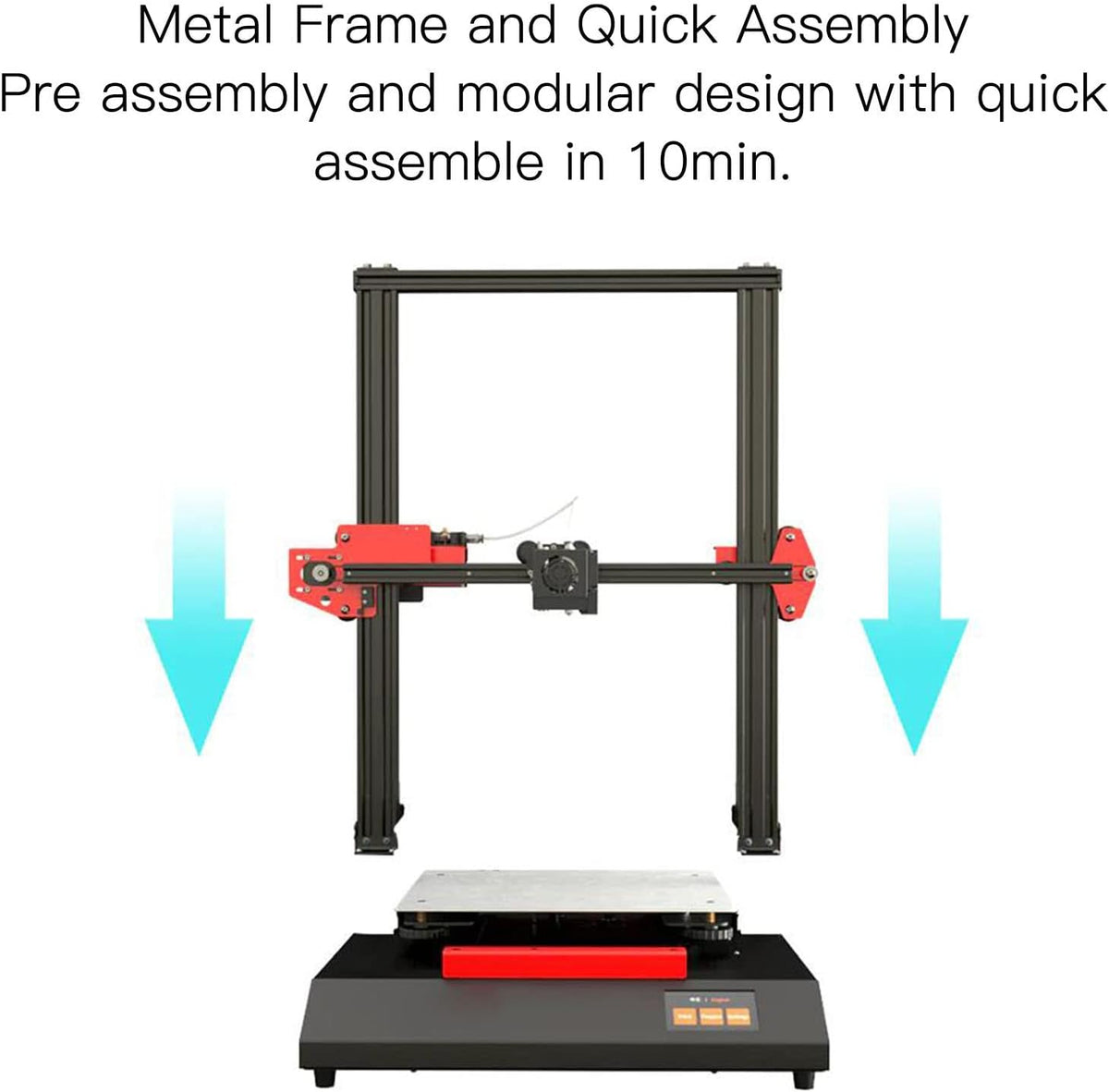 Impresora 3D Compacta con Pantalla a Color 3,5 Pulgadas - Máquina de Impresión 3D Silenciosa con Conexión 110 220V - Modelo de Escritorio
