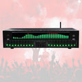 Ecualizador gráfico profesional de 31 bandas - Procesamiento estéreo con pantalla LED - Reducción de ruido y 12 patrones rítmicos - Equipo para estudio de grabación y ajuste de audio