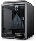 Creality K1 - Impresora 3D FDM 600 mm s de alta velocidad - CPU dual core 1,2 GHz y autonivelación - Acero inoxidable con pantalla LCD