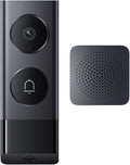 OPTEPYOE 4 Pro receptor de videoportero - Cámara HD de 5 MP con visión nocturna - Gran angular de 150 grados - Enchufe europeo y cable de carga