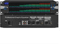Ecualizador gráfico profesional 31 bandas - Pantalla de espectro dual - Procesador de audio con 10 efectos guardados - Ajuste de graves medios y agudos para sonido profesional