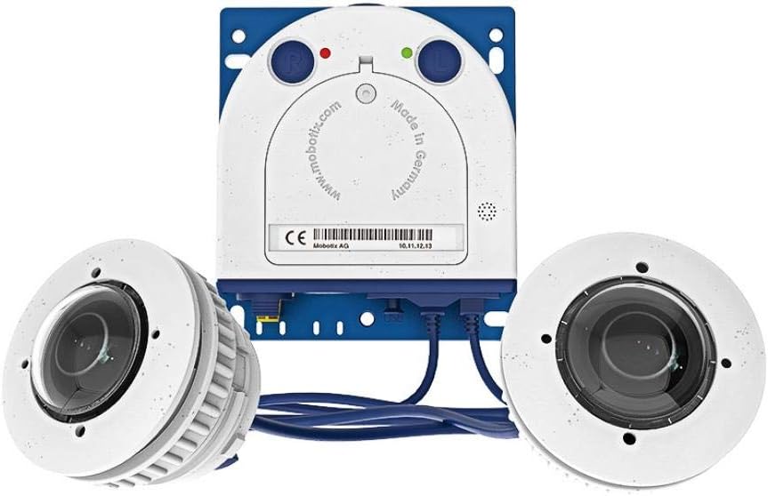 Cámara IP Mobotix S16A de 6 MP - resolución de 3072 x 2048 píxeles - protección IP66 para interior y exterior - visión nocturna y montaje en pared o techo
