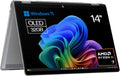 HP OmniBook X Flip portátil convertible de 14 pulgadas 3K OLED - Ryzen AI 7 350 y 32 GB RAM - SSD 1 TB Radeon 860M - Pantalla táctil Windows 11 Home plata