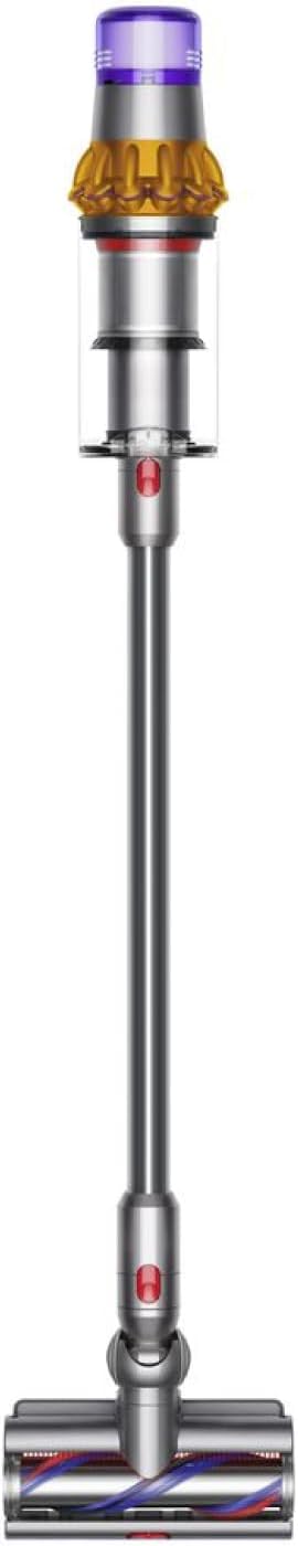 Aspiradora inalámbrica Dyson V15 Detect - potencia de 120 W para suelo duro - peso ligero de 2,74 kg - batería recargable con filtro de cartucho