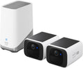 eufy Security SoloCam S220 cámara solar - Resolución 2K para vigilancia exterior - WiFi de 2.4 GHz con sensor de movimiento - Montaje en pared sin cuotas mensuales