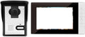 Videoportero con cable OPTEPYOE - pantalla IPS de 7 pulgadas y cámara de 1024p - intercomunicador para control de entrada - Bluetooth con cable de carga