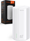 Router 5G Tenda 5G01 - WiFi 6 AX1500 de doble banda y ranura Nano SIM - puerto Gigabit WAN LAN con seis antenas internas - Plug and Play y Mesh para hogar y negocio