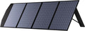 ALLPOWERS Panel solar plegable 200 W - Cargador portátil con salida MC4 para generadores solares - Construcción de vidrio y tensión máxima de 36 V - Para camping autocaravana y emergencias