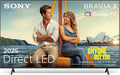Sony BRAVIA 3 Smart TV 50 pulgadas - 4K Direct LED con Google TV - Dolby Vision Atmos IMAX Enhanced - X Balanced AirPlay 2 y menú gaming modelo 2025