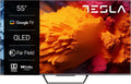 TESLA Q55S939GUS - Smart TV QLED 55 pulgadas 4K Google TV - HDR10 Dolby Atmos y Chromecast integrado - WiFi Bluetooth modo juego y 2 altavoces de 10 W