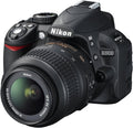 Nikon D3100 cámara réflex digital 14,2 MP - Montura Nikon F y vídeo Full HD - Kit AF-S DX 18-55 mm VR con zoom 3x - Pantalla de 3 pulgadas negro