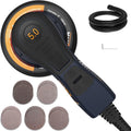 MAXXT Lijadora Excéntrica Eléctrica Sin Escobillas 230 V - Lijadora Orbital Variable con Disco Abrasivo de 150 mm - 10000 RPM